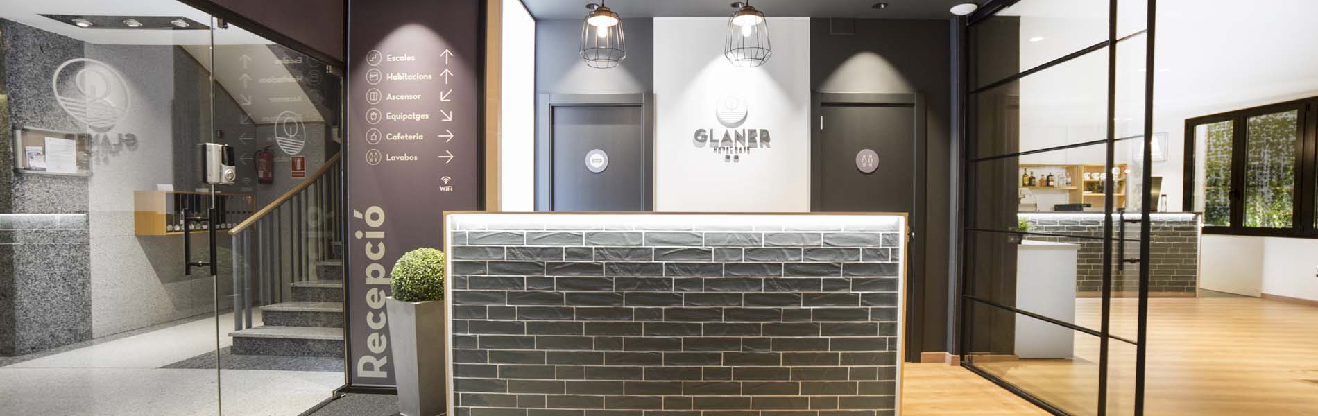 Glaner Hotel Café  header